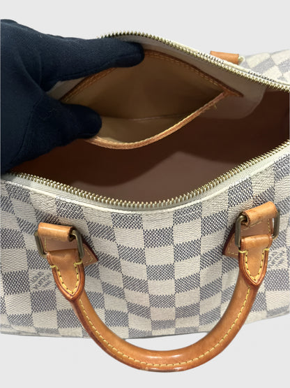 Louis Vuitton Damier Azure Speedy 30