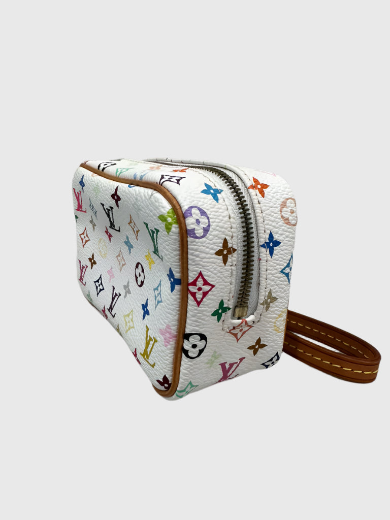 Louis Vuitton X Takashi Murakami White Multicolor Wapity Case
