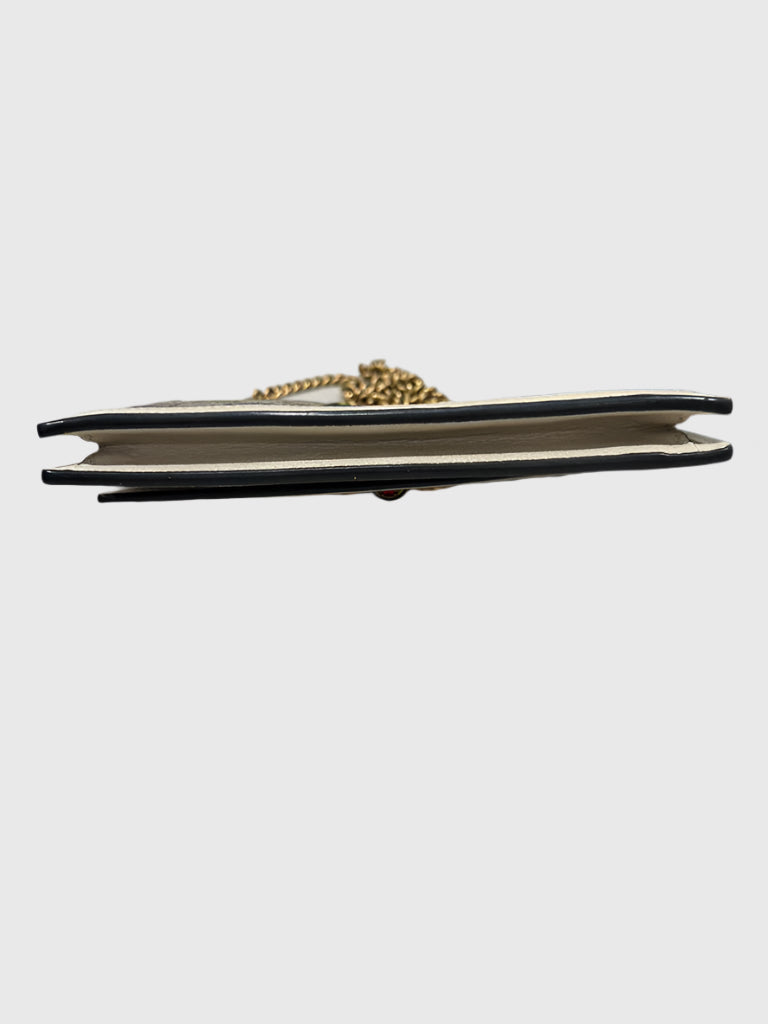 Gucci Queen Margaret Bee Crossbody Wallet on Chain WOC