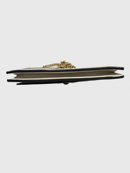 Gucci Queen Margaret Bee Crossbody Wallet on Chain WOC