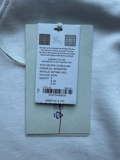 Burberry Men's Small LS T-shirt - Signature Equestrian Knight Device Print