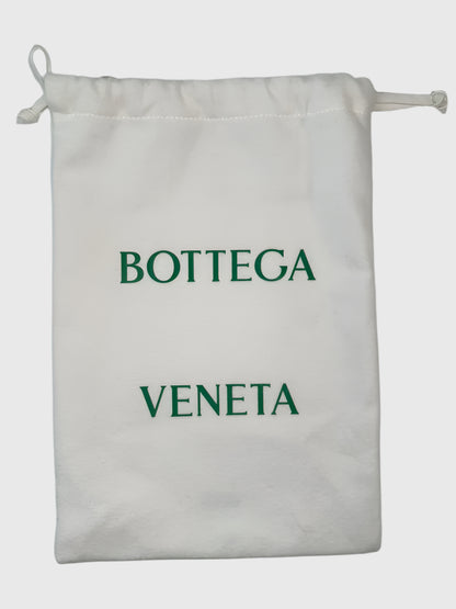 Bottega Veneta - Size 80cm (32in) - Cintura Matt Calf Intrecciato Belt - Dark Green