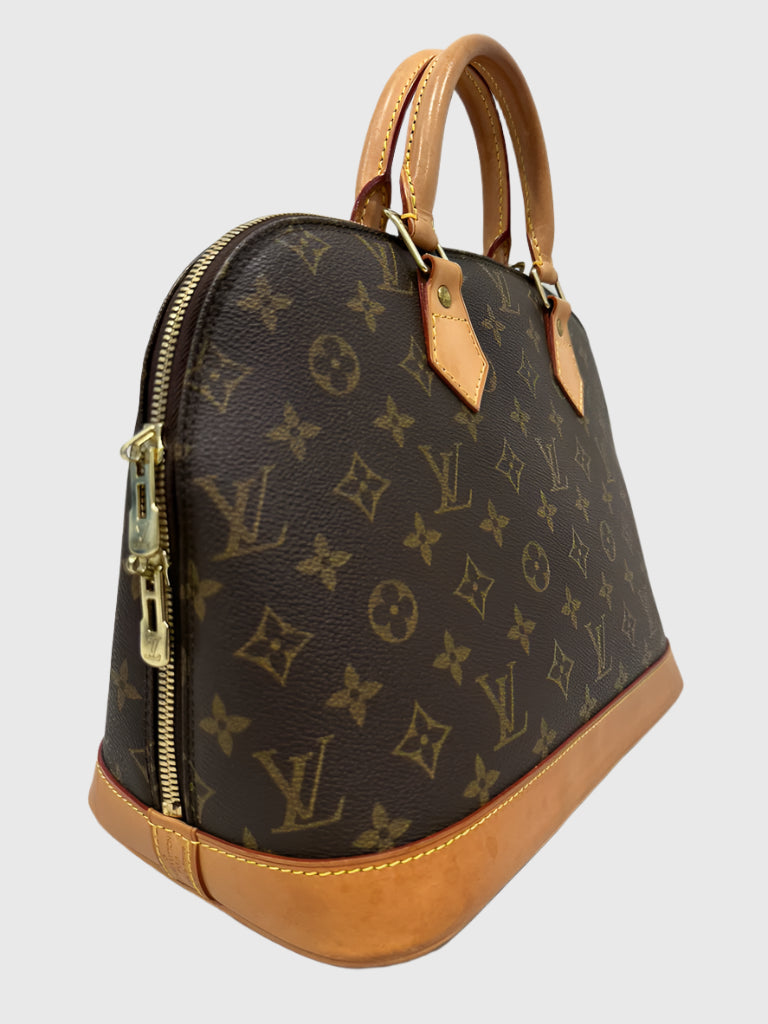 Louis Vuitton Brown Monogram Canvas Alma PM Bag