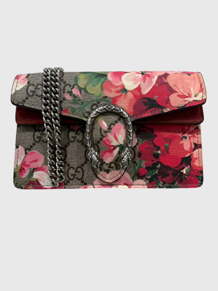 Gucci Bloom Red Pink Dionysus Super Mini Bag