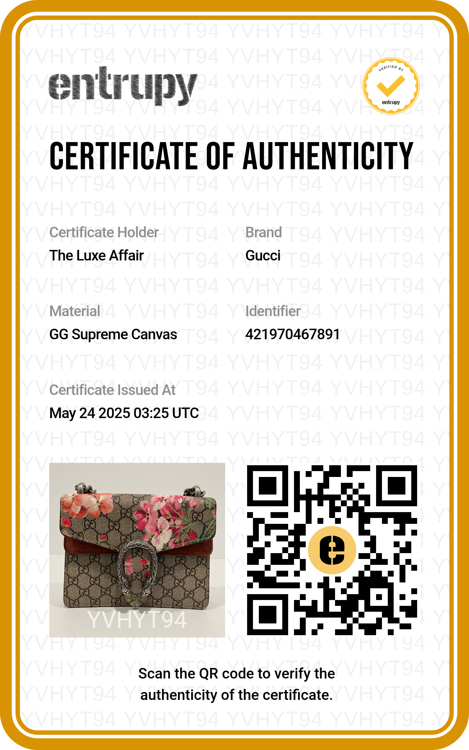 Gucci GG Supreme Red Pink Blooms Floral Dionysus Mini Bag