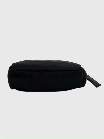 Prada Black Nylon Cosmetic Tech Pouch - Mini