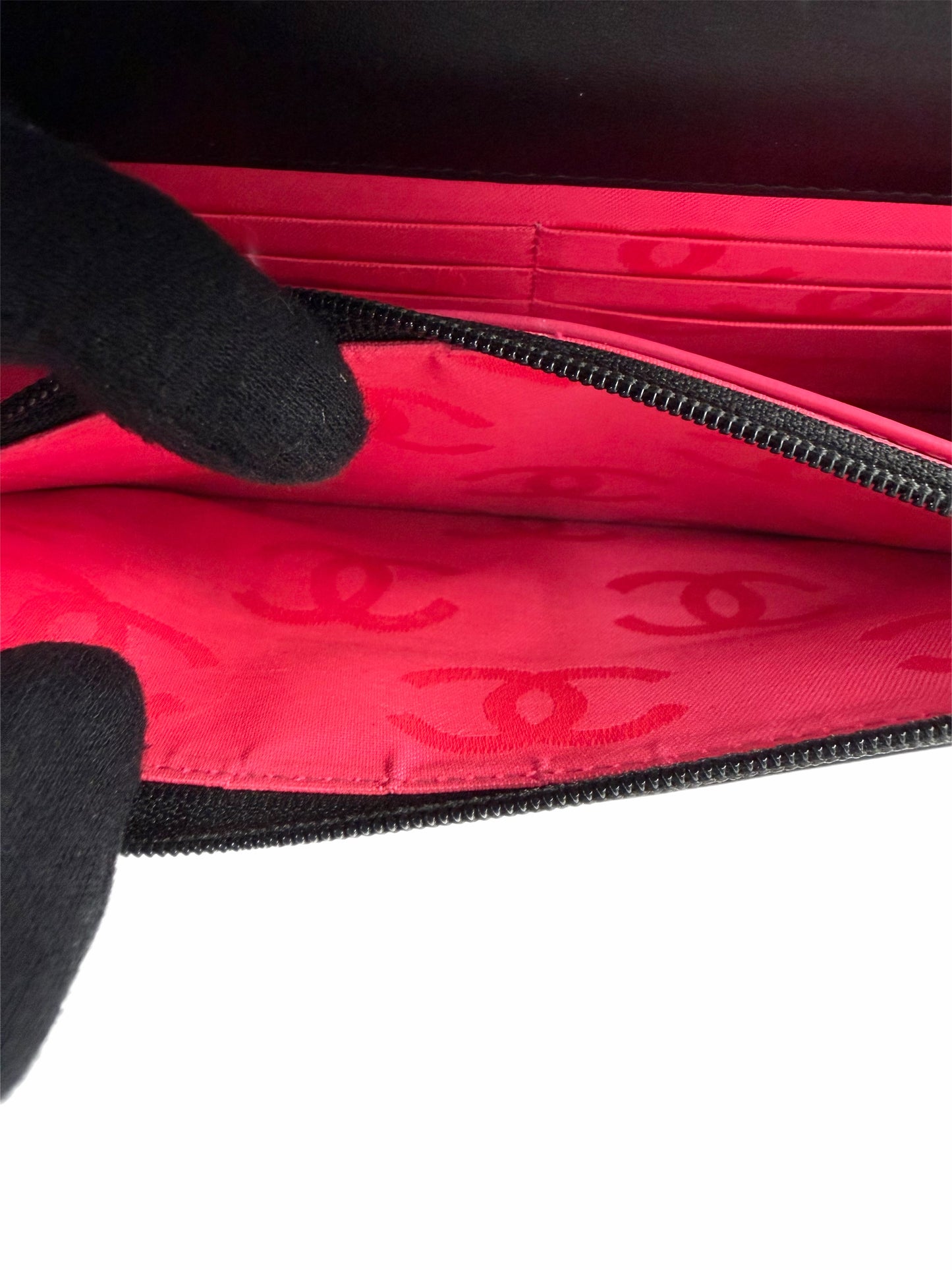 Chanel Cambone Lambskin CC Crossbody Wallet on Chain