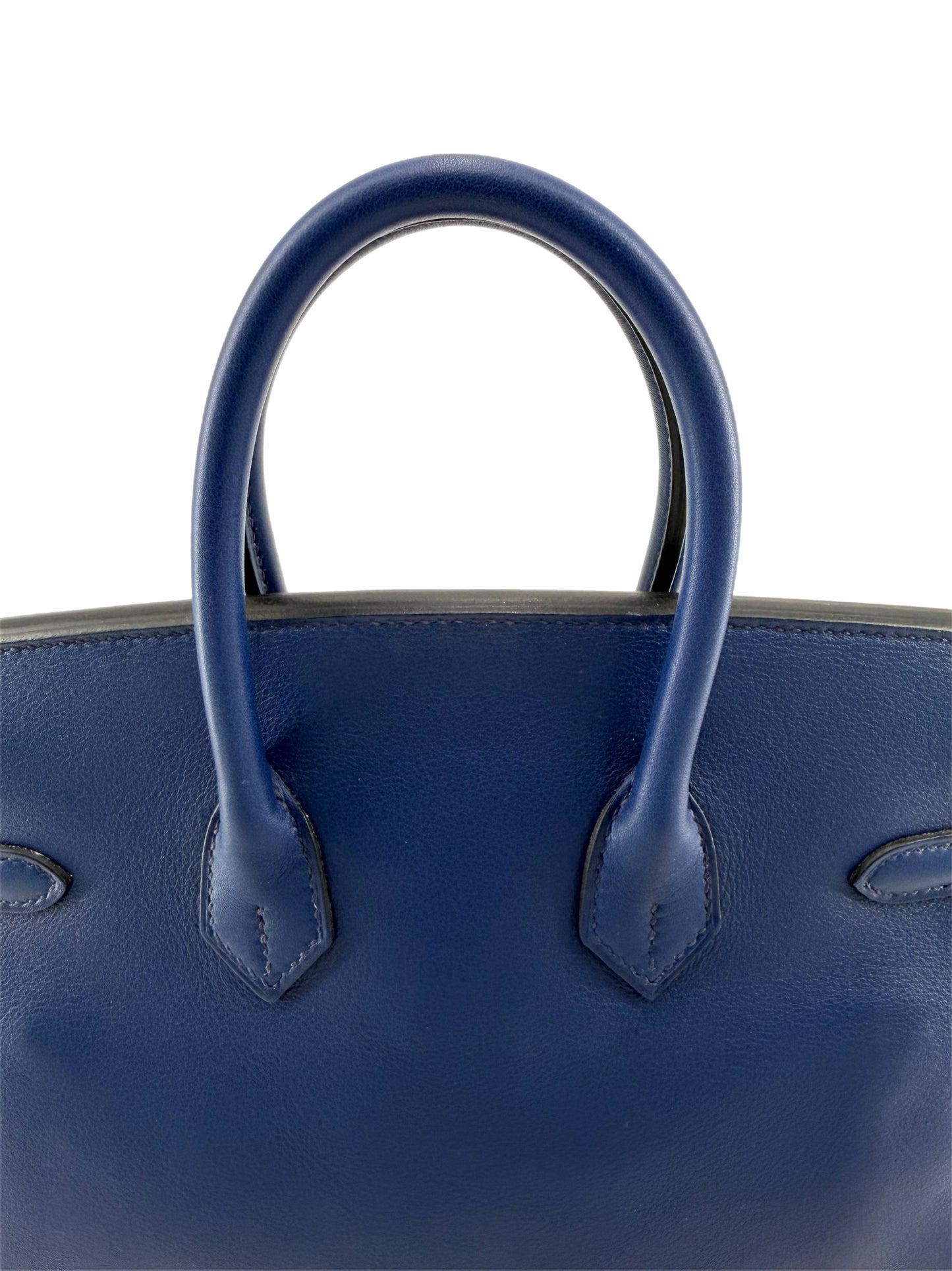 Hermes Birkin 25 Bleu Electrique Swift Leather PHW
