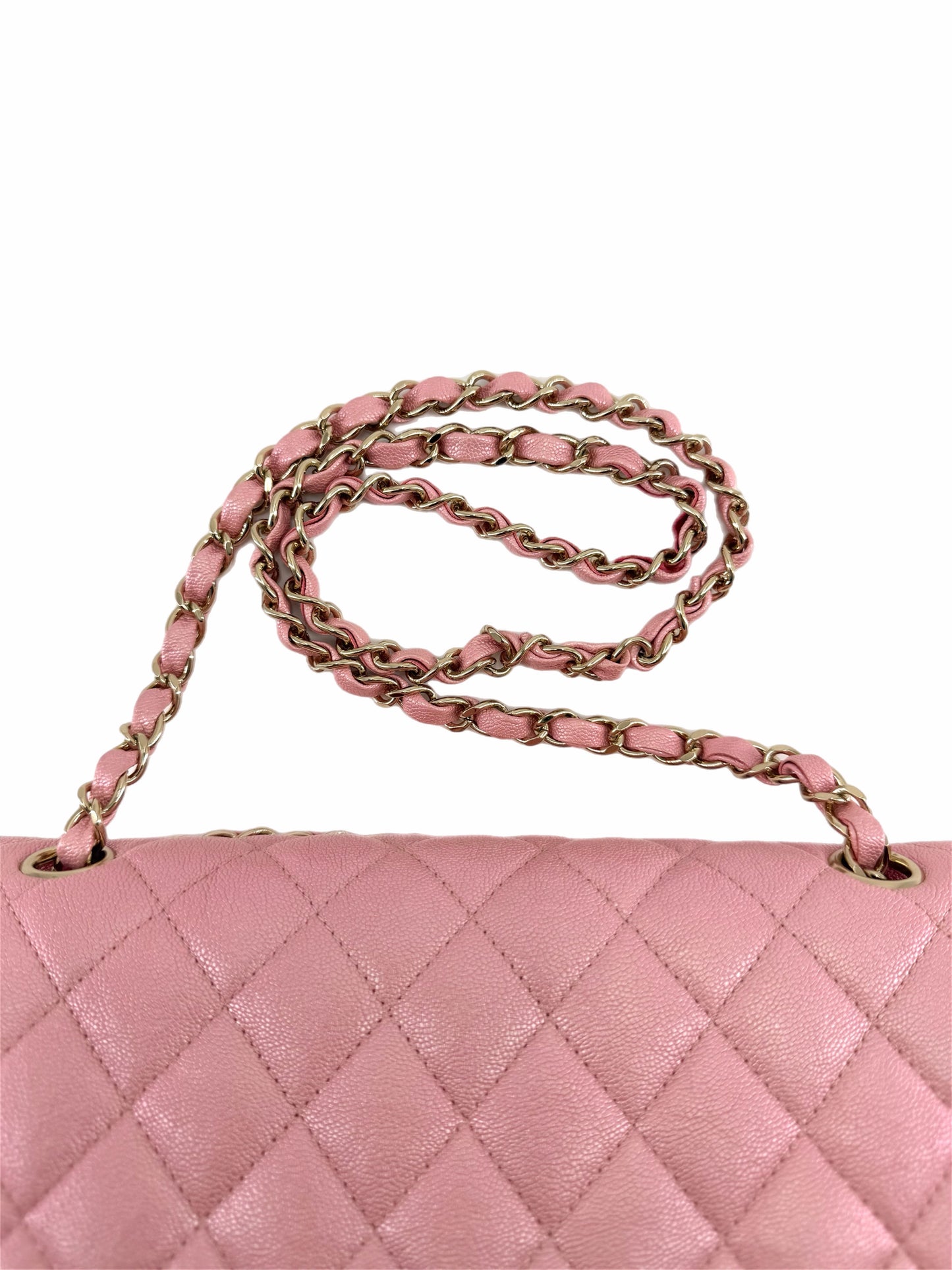 Chanel Caviar Quilted Classic Double Flap Medium Shoulder Bag