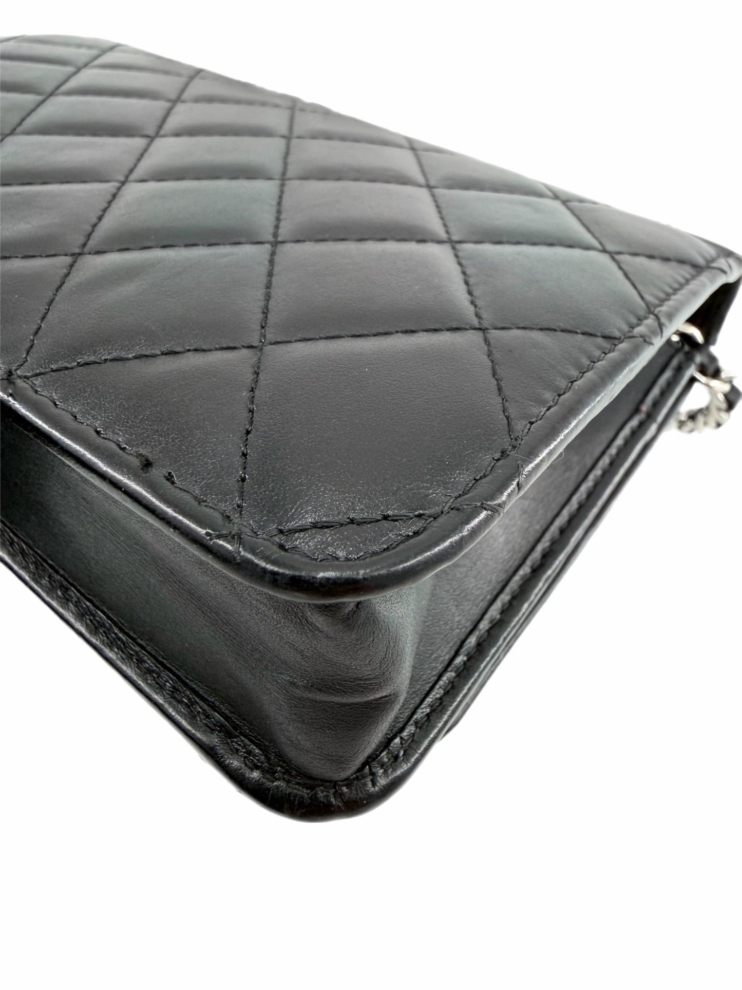 Chanel Cambone Lambskin CC Crossbody Wallet on Chain