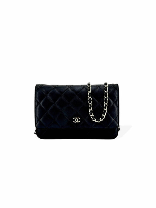 Pre-Owned Chanel Quilted Lambskin (WOC) Wallet on Chain