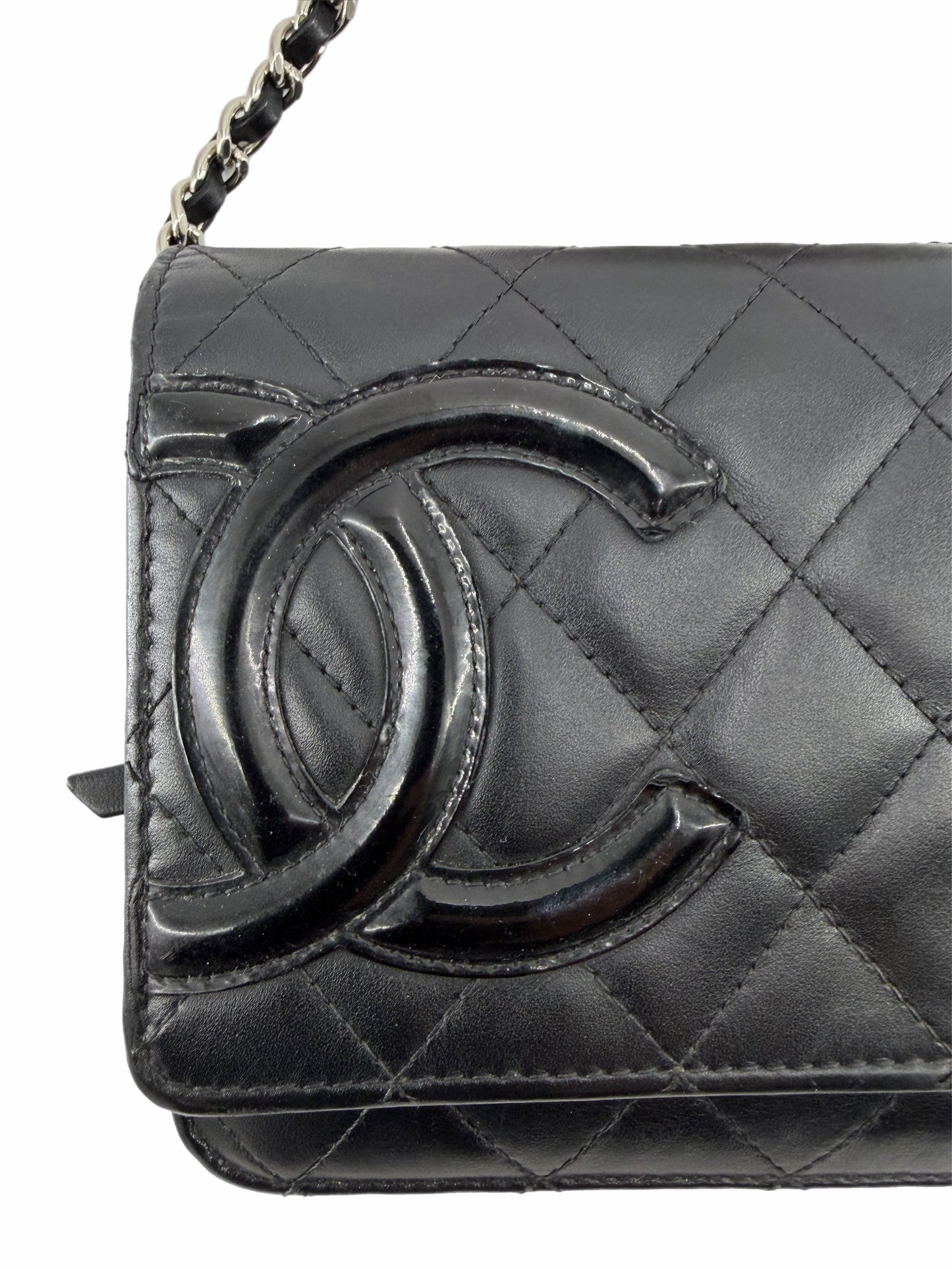 Chanel Cambone Lambskin CC Crossbody Wallet on Chain