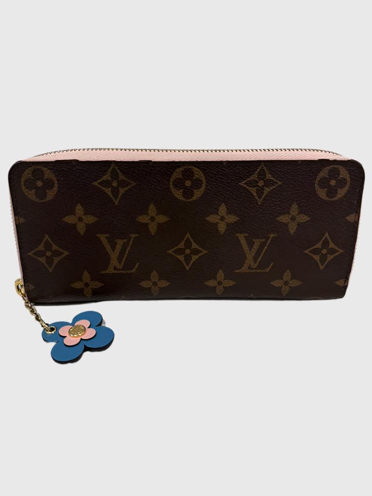 Louis Vuitton Monogram Clemence Long Zip Wallet