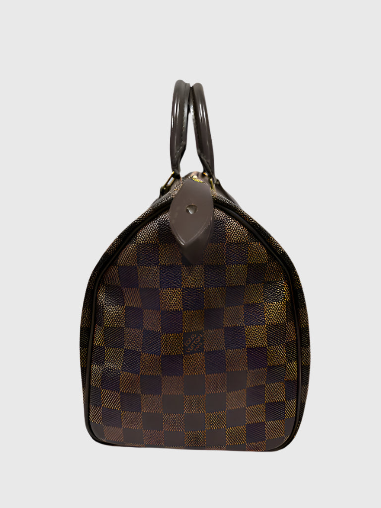 Louis Vuitton Brown Damier Ebene Speedy 30 Handbag