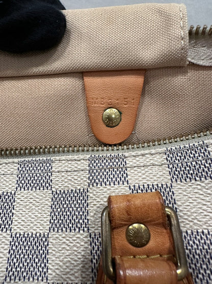Louis Vuitton Damier Azure Speedy 30