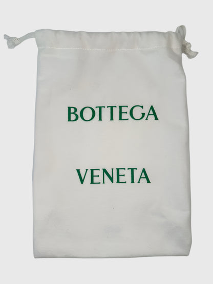 Bottega Veneta - Size 80cm (32in) Cintura Double Gummy Matt triangle Belt -  Black