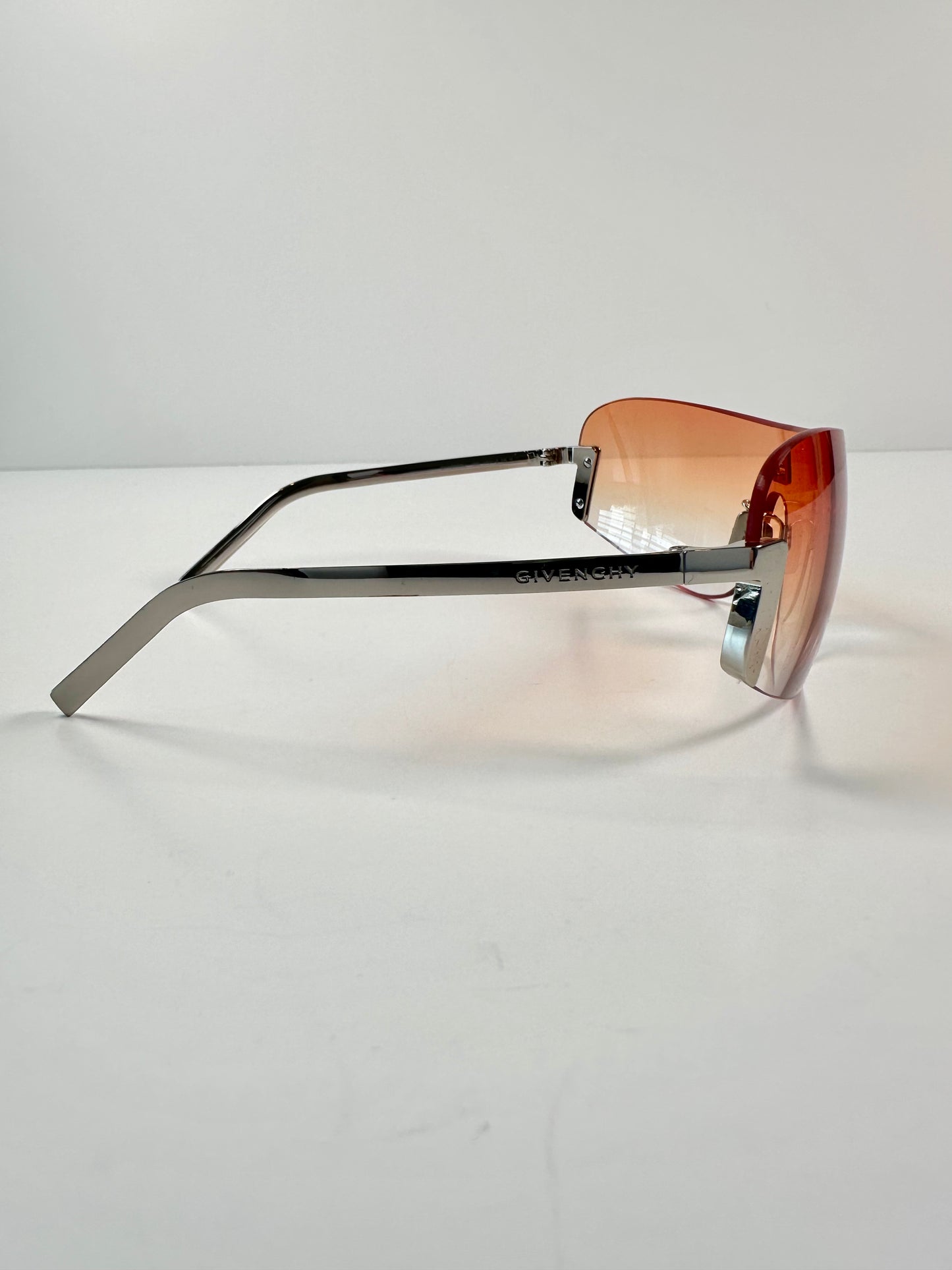 Givenchy 4G Unisex Mask Shield Sunglasses - Light Orange