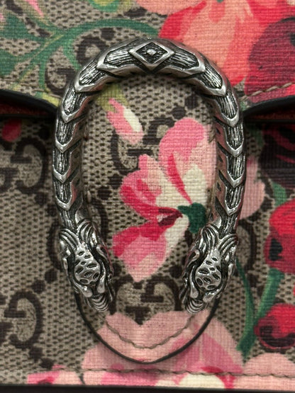 Gucci Bloom Red Pink Dionysus Super Mini Bag