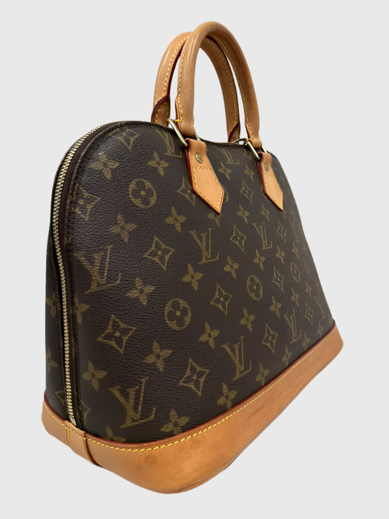 Louis Vuitton Brown Monogram Canvas Alma PM Bag