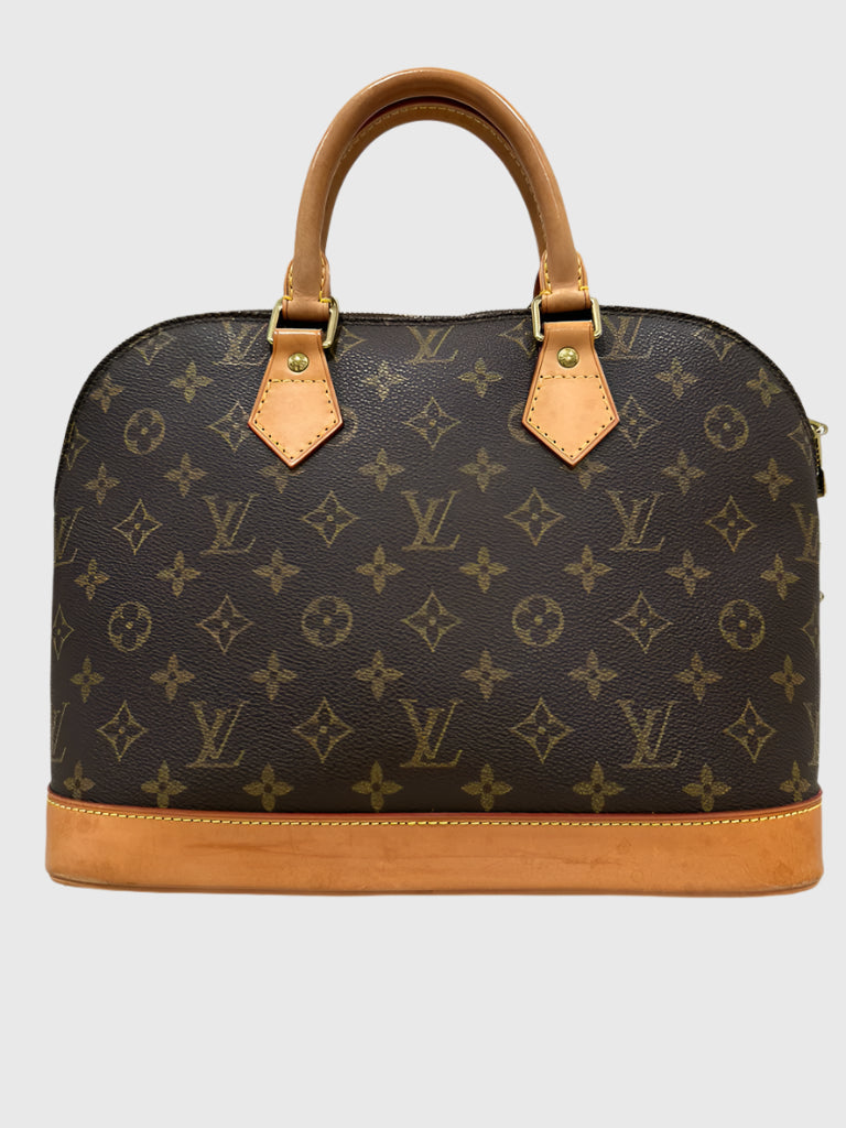 Louis Vuitton Brown Monogram Canvas Alma PM Bag