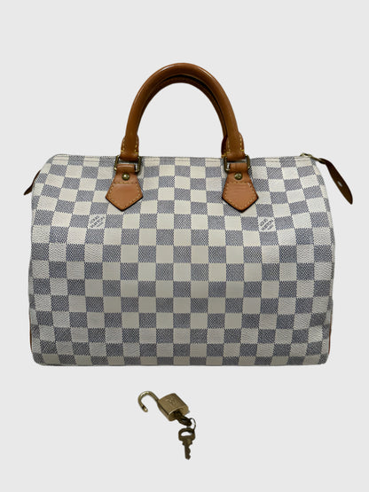 Louis Vuitton Damier Azure Speedy 30