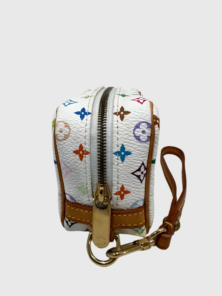 Louis Vuitton X Takashi Murakami White Multicolor Wapity Case