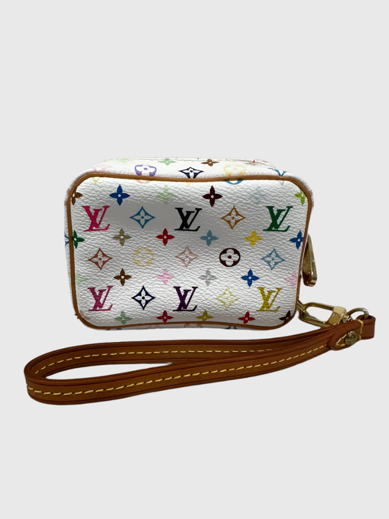Louis Vuitton X Takashi Murakami White Multicolor Wapity Case