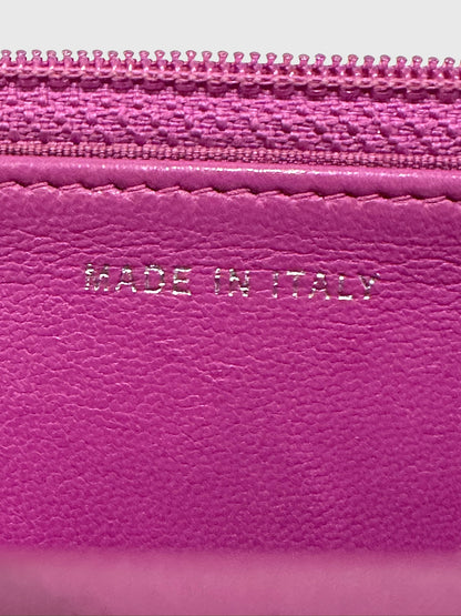 Chanel Coco Boy Purple Lambskin Wallet on Chain WOC