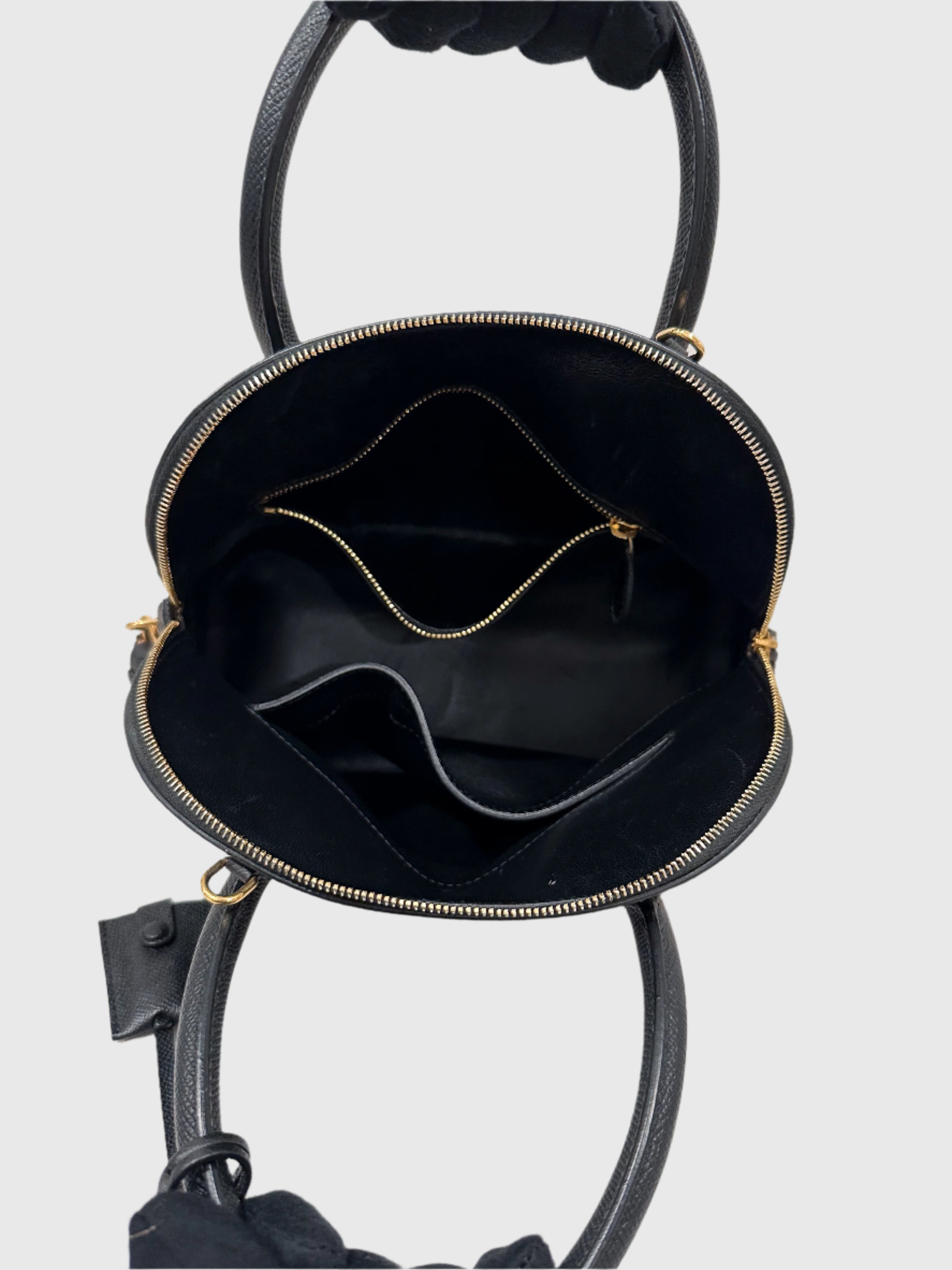 Balenciaga Ville Black Leather Small Bag