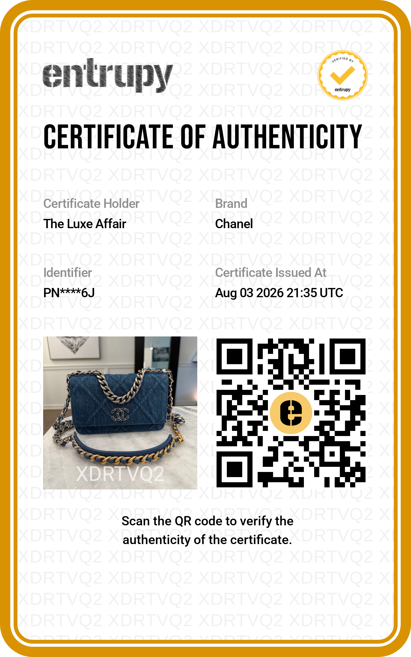 Chanel Denim WOC