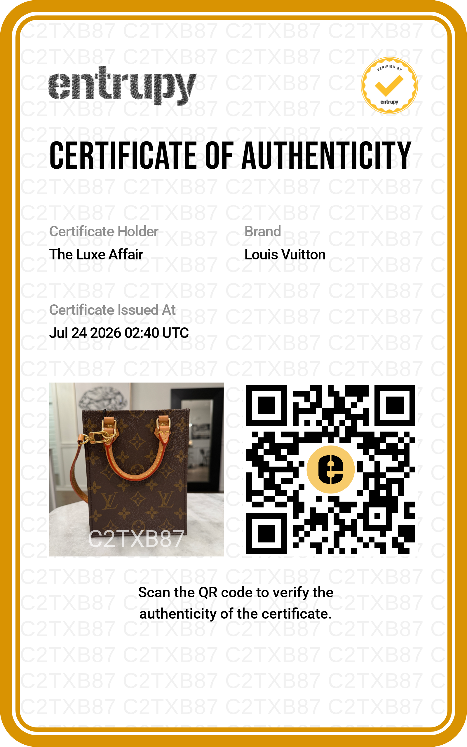 LV Petite Sac Plat Monogram