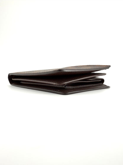 Louis Vuitton Damier Ebene Canvas Leather Bifold Wallet