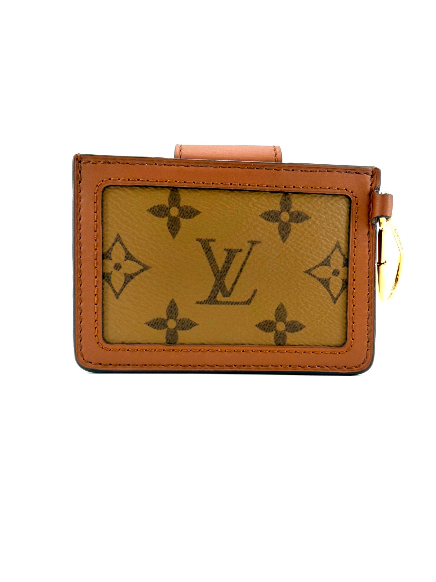 Louis Vuitton Dauphine Multicartes Reverse Monogram Canvas Leather Card Holder