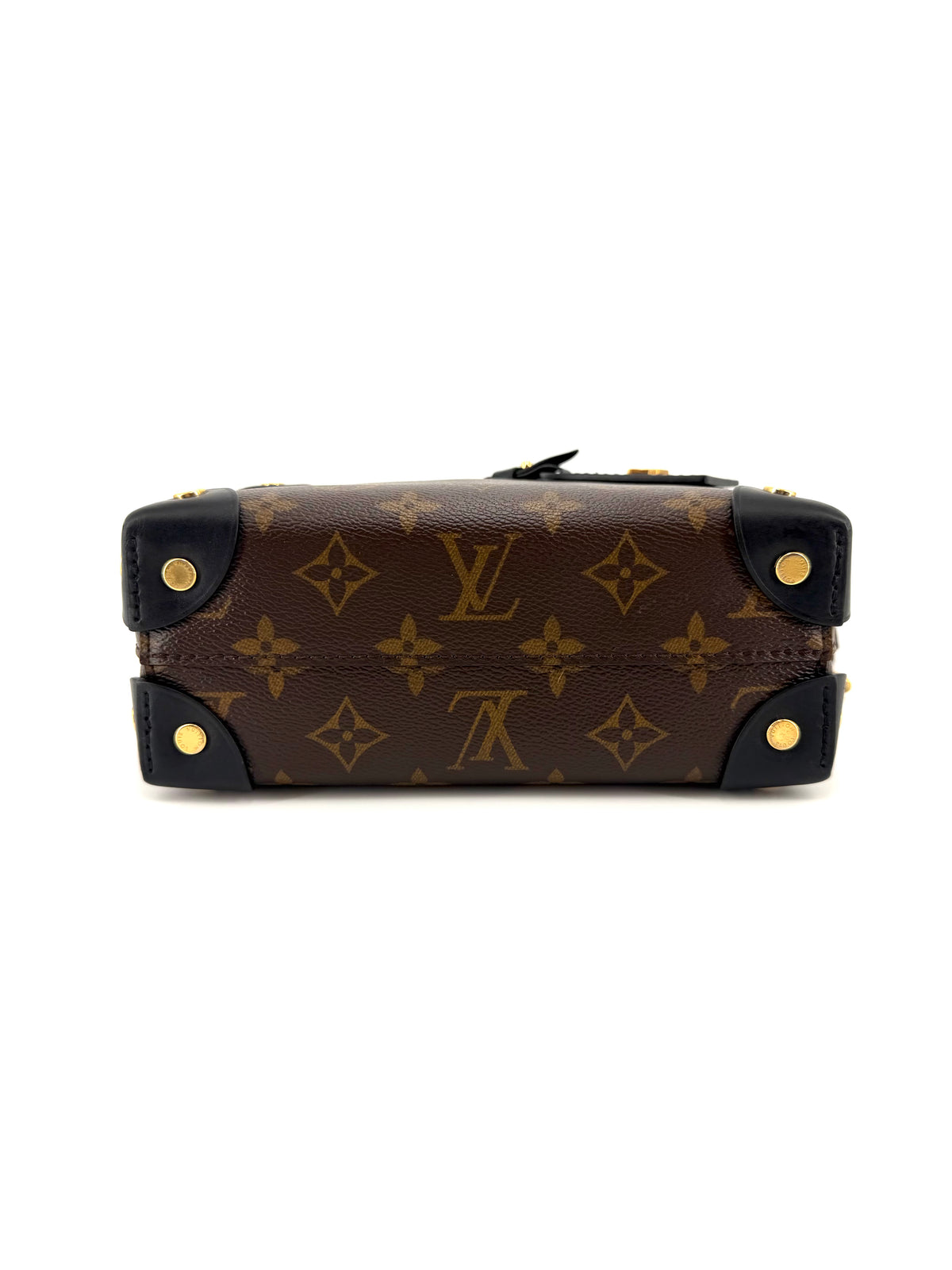 Pre-Owned Louis Vuitton Petite Malle Souple Monogram Trunk Bag