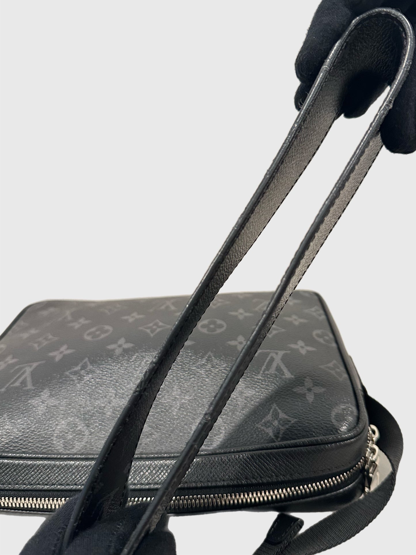 Louis Vuitton Outdoor Messenger Black Monogram Eclipse Taigarama Bag