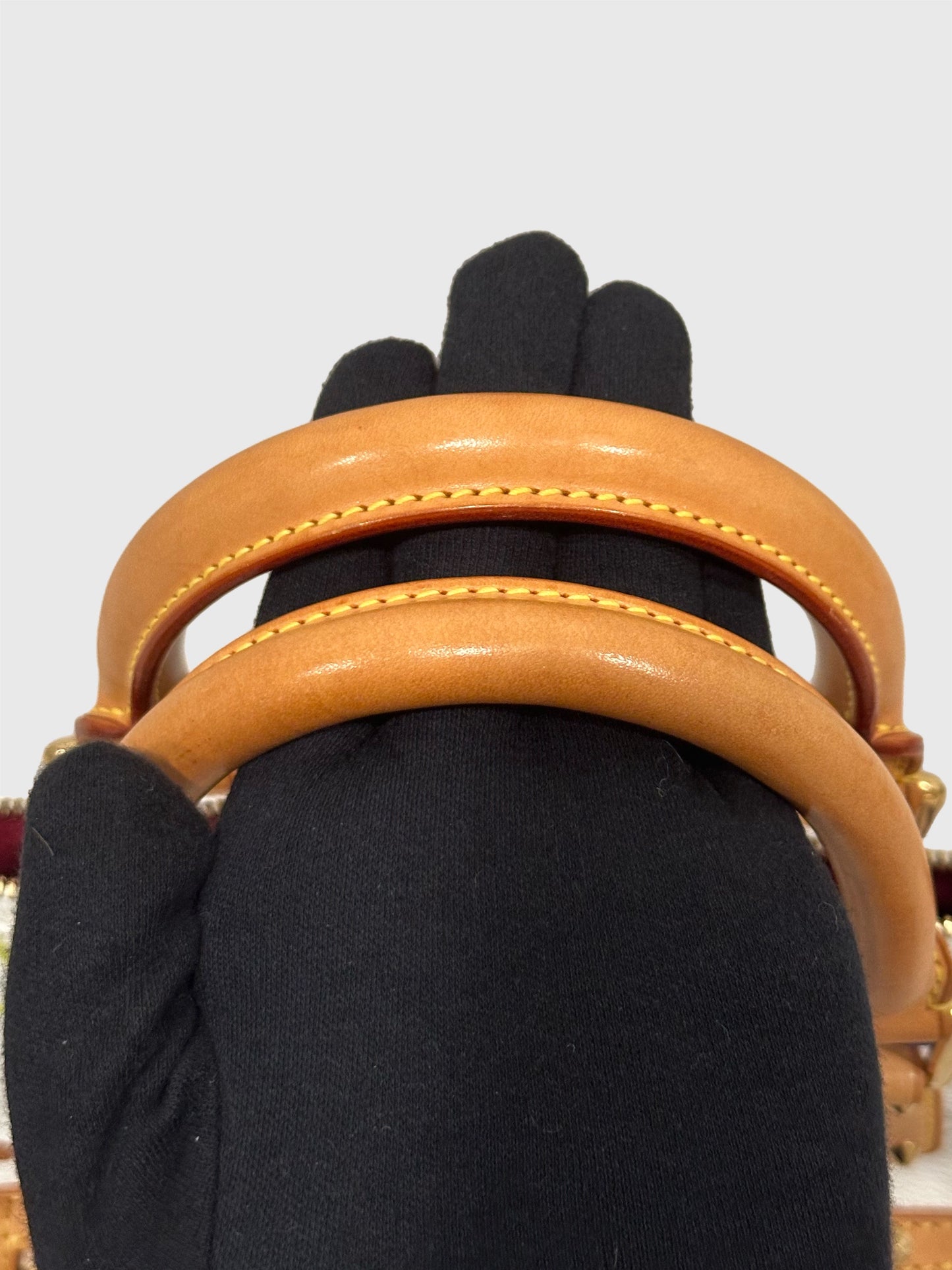 Louis Vuitton White Multicolor Murakami Alma PM