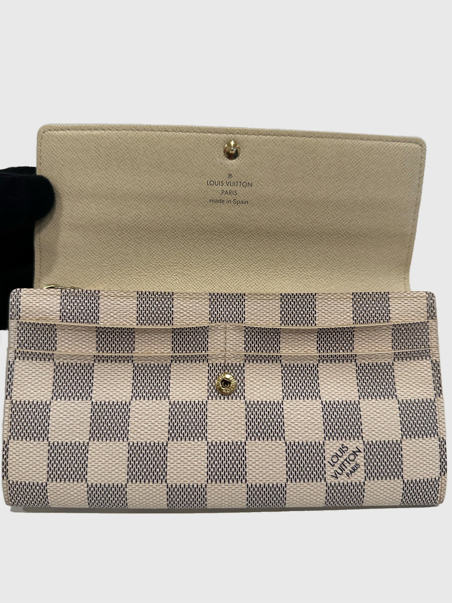 Louis Vuitton Sarah Wallet Damier Azure