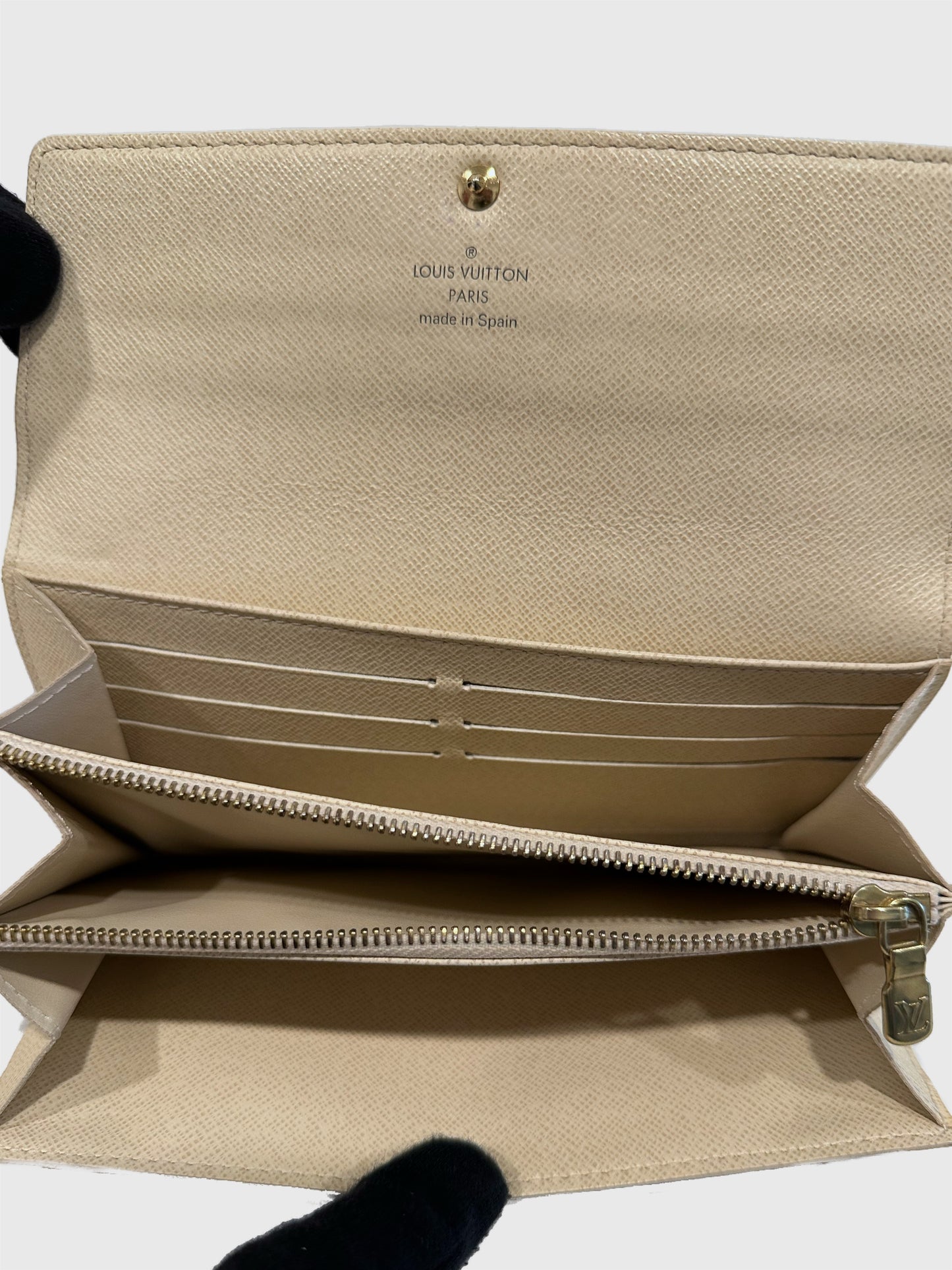 Louis Vuitton Sarah Wallet Damier Azure