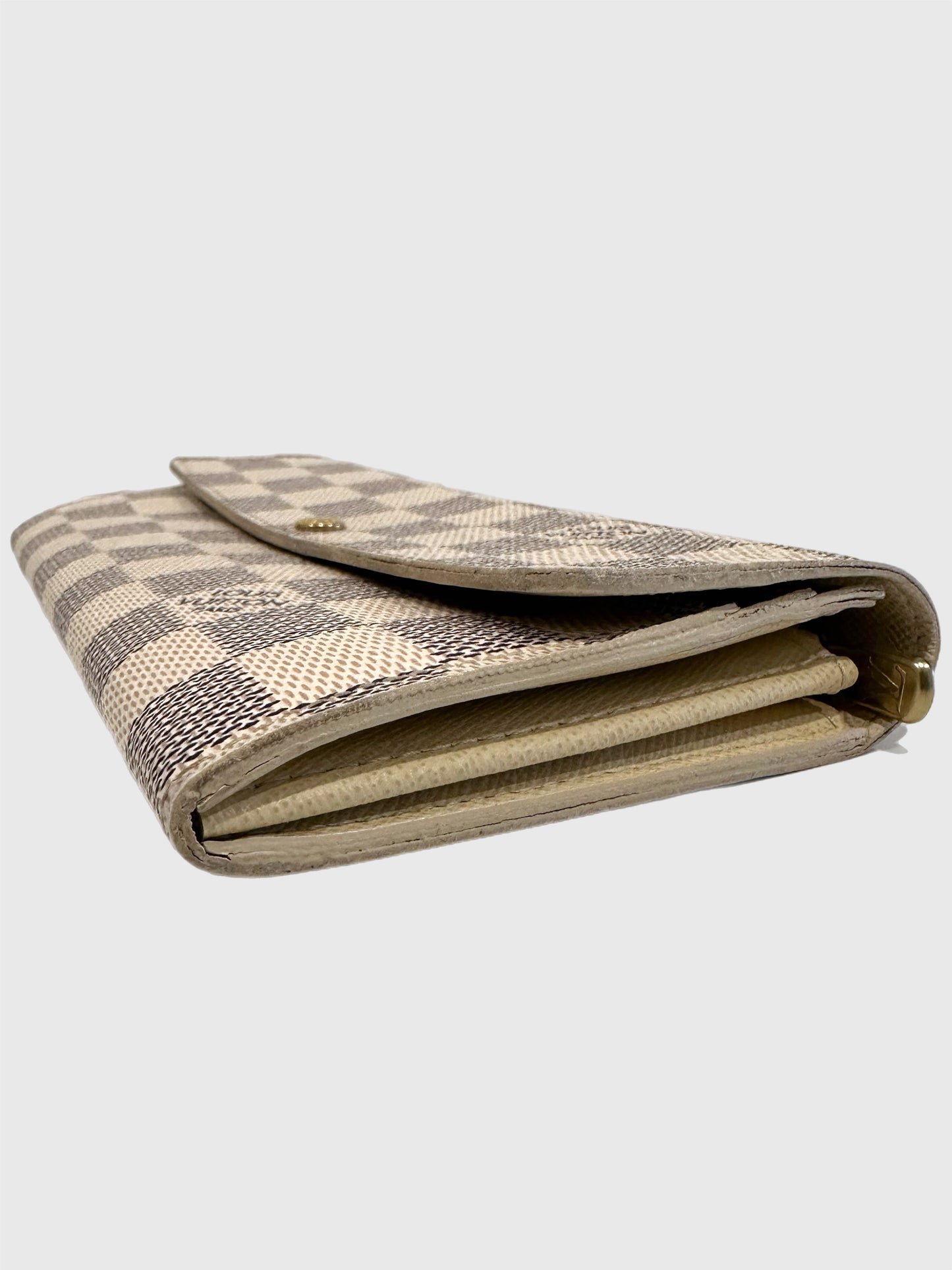 Louis Vuitton Sarah Wallet Damier Azure