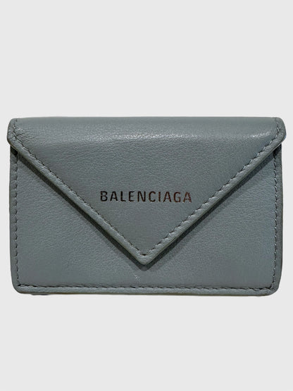 Balenciaga Leather Compact Wallet