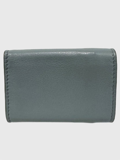 Balenciaga Leather Compact Wallet