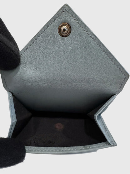 Balenciaga Leather Compact Wallet
