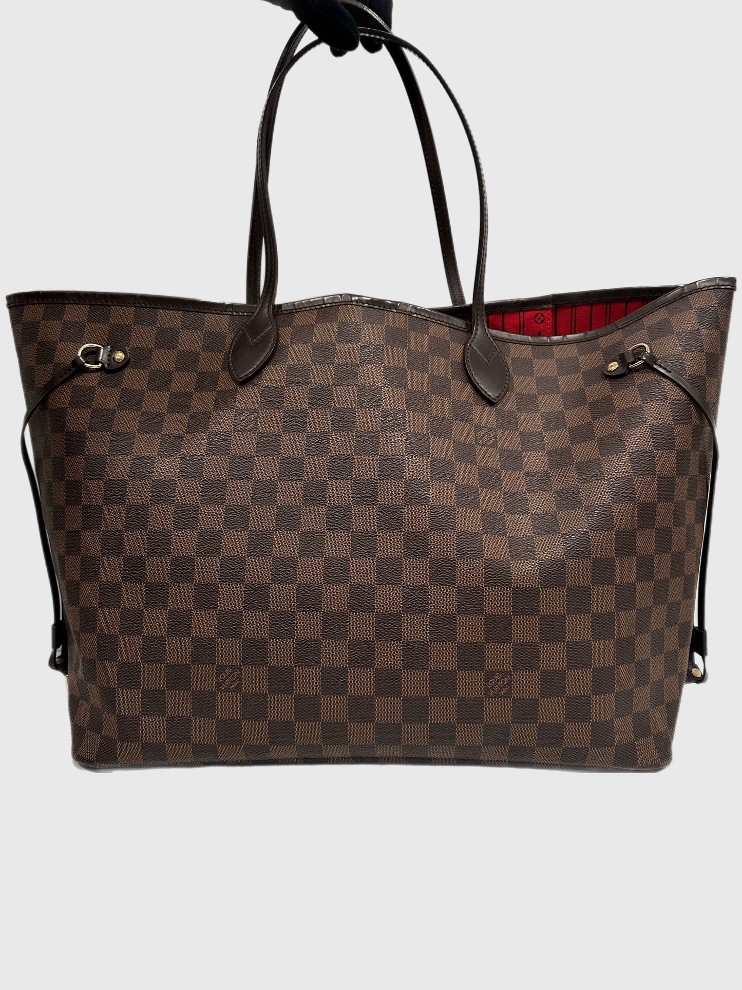Louis Vuitton Neverfull GM Brown Damier Ebene Tote Shoulder Bag