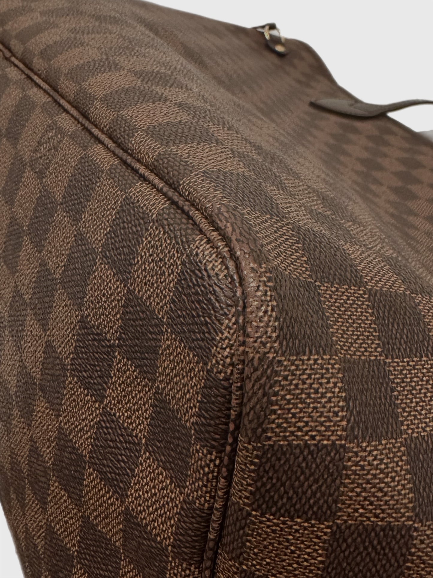 Louis Vuitton Neverfull GM Brown Damier Ebene Tote Shoulder Bag