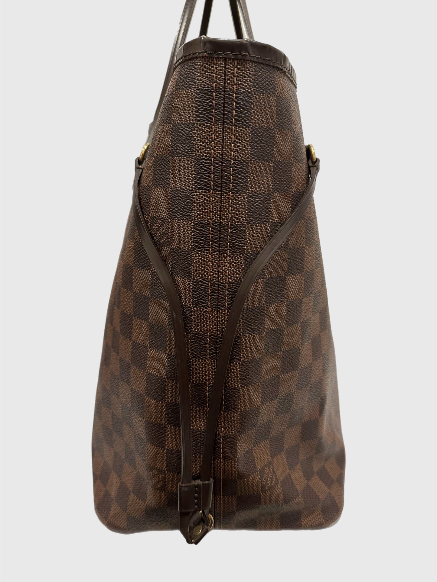 Louis Vuitton Neverfull GM Brown Damier Ebene Tote Shoulder Bag