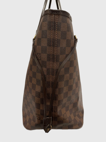 Louis Vuitton Neverfull GM Brown Damier Ebene Tote Shoulder Bag