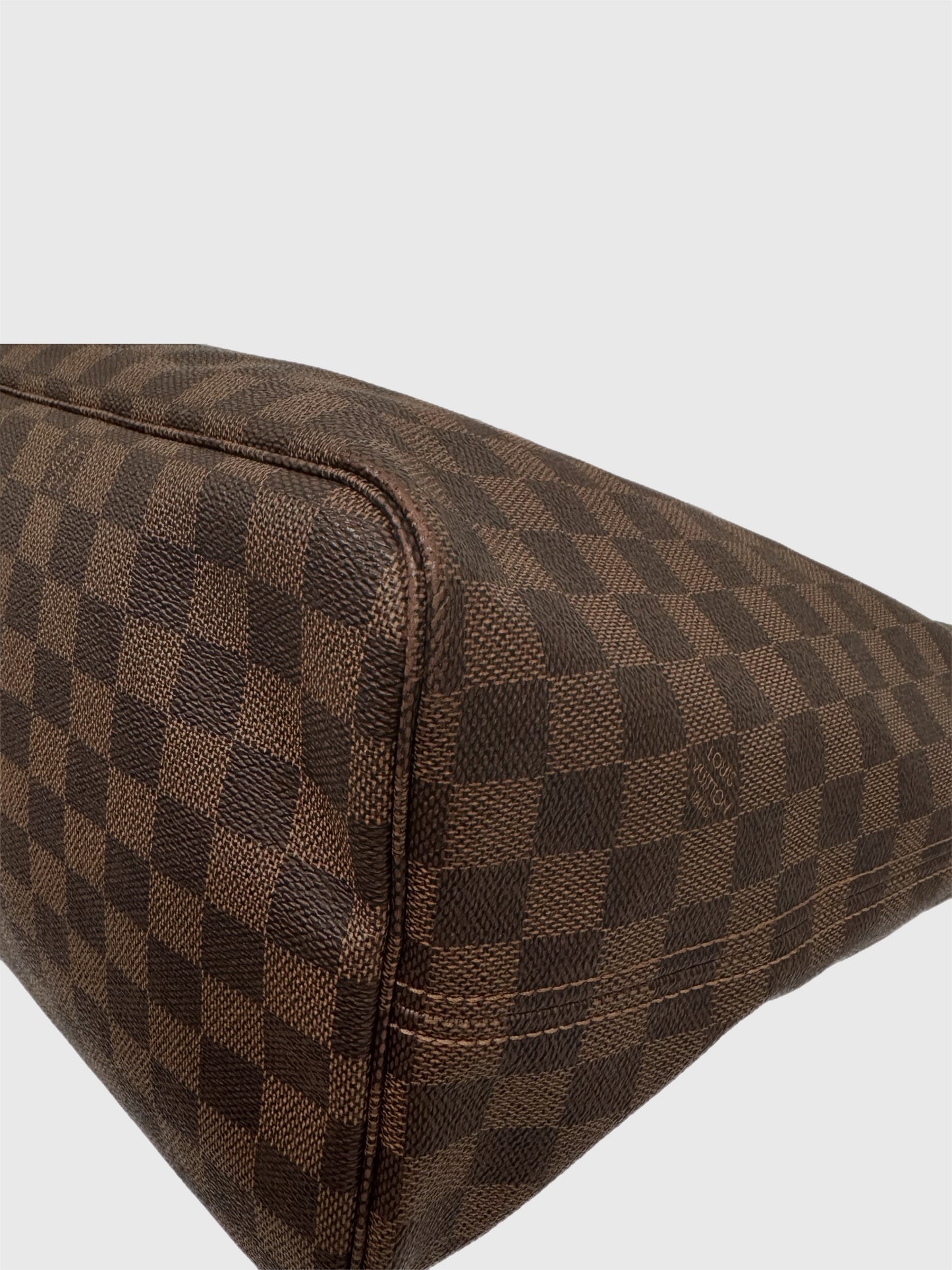 Louis Vuitton Neverfull GM Brown Damier Ebene Tote Shoulder Bag