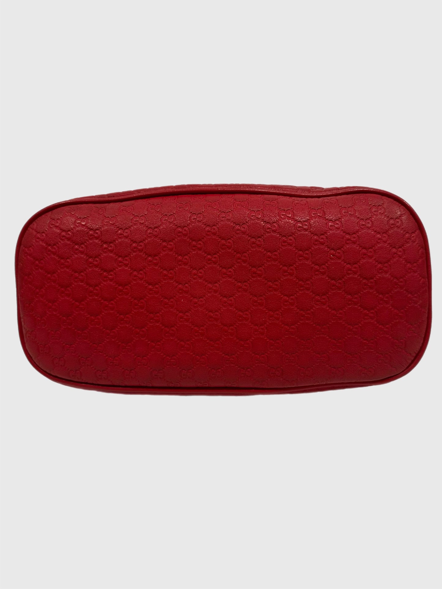 Gucci Red Microguccissima GG Mini Dome Cross Body Bag