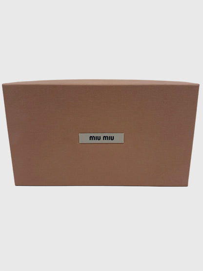 Miu Miu Matelasse Leather Wallet