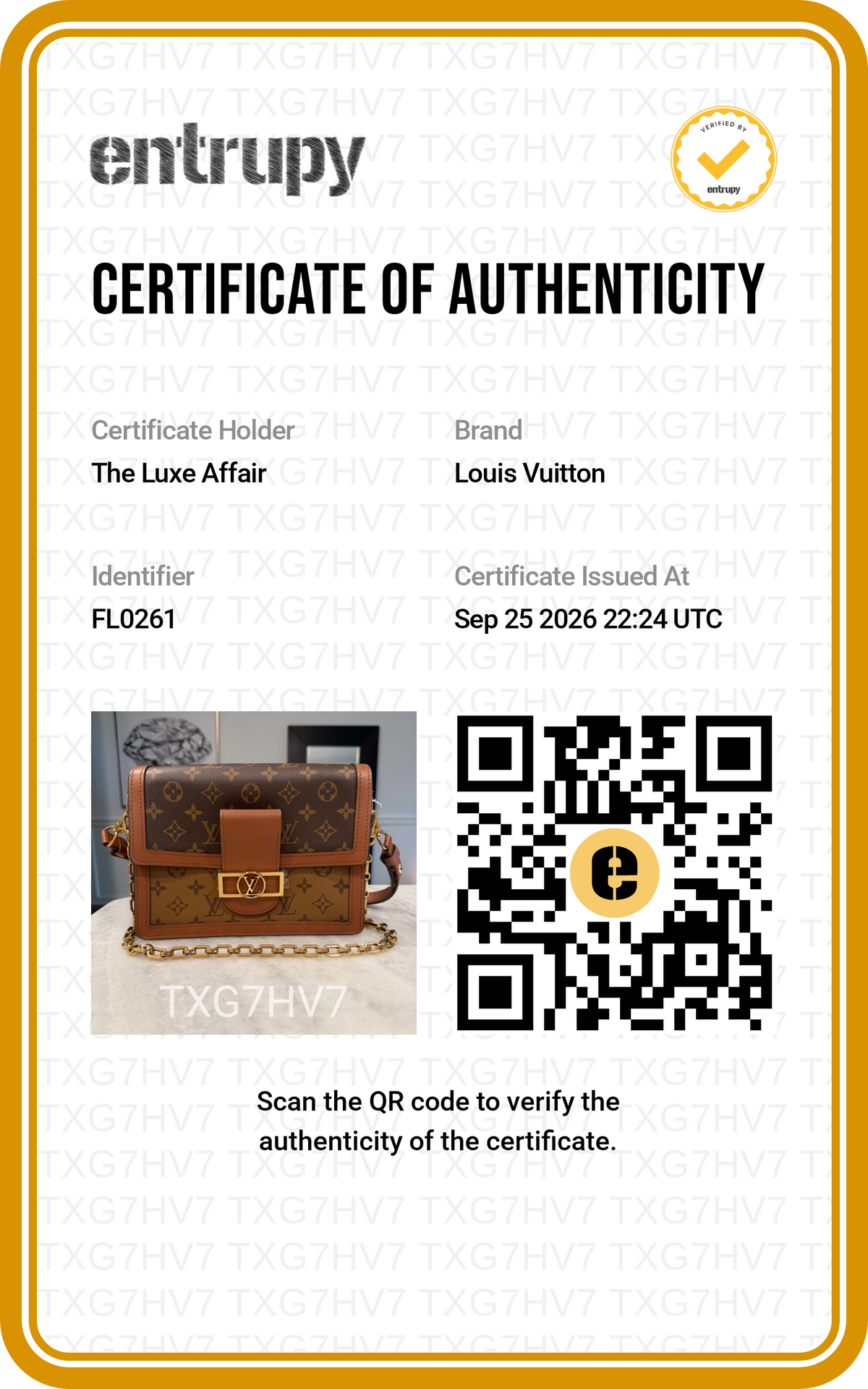 Pre-owned Louis Vuitton Dauphine MM Bag